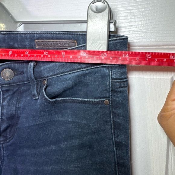 Club Monaco Women's Deep Blue Skinny Jeans - Picture 4 of 6